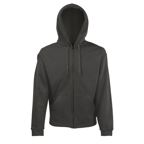 CLASSIC HOODED SWEAT JACKET ID428  ΓΡΑΦΙΤΗ